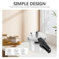 thumbnail image 3 of MasteelfCA Aluminum Pressure Cooker Pressure Cooker Kitchen Pressure Pot High Pressure Pot for Cooking, 3 of 9