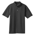 thumbnail image 4 of Mafoose Mens Short Sleeve Rapid Dry Polo Shirt Charcoal XS, 4 of 7