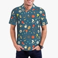 thumbnail image 1 of Vsdgher Polo à Manches Courtes pour Hommes, Polo Extensible à Manches Courtes pour Hommes - 3TG, 1 of 6