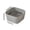 Gray, variant on Kitchen Strainer Basket, Small Colander for Washing Vegetables and Fruits, Multipurpose Plastic Drainer for Sink, Space Saving Kitchen Organizer for Daily Use