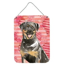 Carolines Treasures CK1757DS1216 Love a Rottweiler Wall or Door Hanging Prints