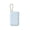 Translucent blue, variant on Shockproof Silicone Case Cover for Xiaomi Power Bank 10000mAh P15ZM with Built-in Cable Storage - Slim Protective Skin, Anti-Scratch Dustproof Drop Protection