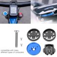 thumbnail image 3 of Bike Computer Holder , Bike Computer Mount Adapter Base Stem Top Cap Stopwatch GPS Speedometer Mount, 3 of 7