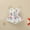 White, variant on TopLLC Children'S Swimsuit 0-2 Years Summer Print Girls' Piece Baby Piece Swimsuit one piece