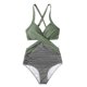 thumbnail image 4 of Moda mujer cómodo traje de baño sólido e impreso sin espalda siamés traje de baño OAVQHLG3B Store lin121212, 4 of 4