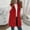 *Red, variant on ClodeEU Women Double Faced Hooded Long Vest,Fall Jackets Cardigan Vest Outerwear Beige,Womens Plus L
