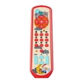 thumbnail image 1 of SIYTUAU Télécommande de Télé Factice Jouet d'Apprentissage Multi Fonction Musique Rouge Plastique Éducation Précoce Jeu de Rôle Jouet Électronique Télécommande Jouet Rouge, 1 of 7