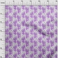 thumbnail image 3 of oneOone Polyester Spandex Purple Fabric Floral Quilting Supplies Print Sewing Fabric By The Yard 56 Inch Wide, 3 of 4
