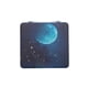 thumbnail image 1 of Espejo de Maquillaje Grande de Luna Llena 1 Pc para Viajes Vacacionales Azul Marino PU Acero Inoxidable Vidrio, 1 of 1