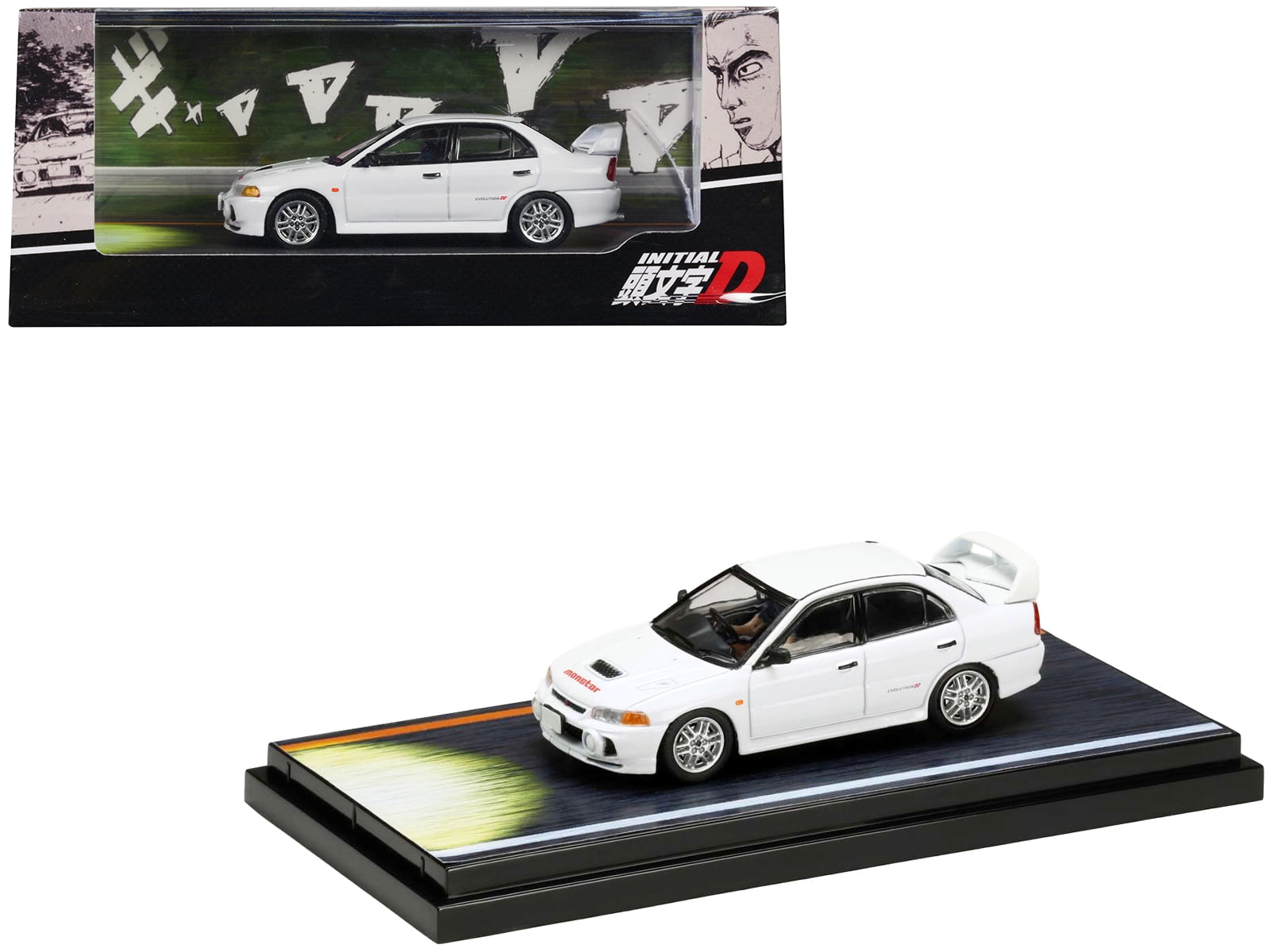 Mazda RX-7 w/Ryosuke Figure Initial D Hobby Japan - Walmart.com