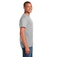 thumbnail image 6 of Mens Cotton Crew Neck Short Sleeve T-Shirts | Ash Color | (1-Pack Short Sleeve, 3XL) | Crown Craze, 6 of 6