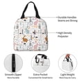 thumbnail image 2 of Kdxio Fall Rabbit Print Insulated Lunch Bag,Reusable Tote Lunch Box for Women Men,Leakproof Cooler Lunch Bags for Work Office Travel Picnic, 2 of 6