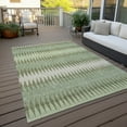 thumbnail image 6 of Addison Rugs Chantille Indoor/Outdoor Transitional Stripes Aloe Washable Rectangle Rug, 8' x 10', 6 of 6