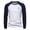 White, variant on BdTemWBs Mens Raglan T-Shirt - Long Sleeve Casual Baseball Shirt Men Fashion Lightweight Pullover Shirts Basic Tops for Spring Fall