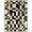 Black Beige Ivory, Pattern 19, variant on ODIKA 8'x10' Washable Area Rug Durable, Non-Slip Minimalist Crossing Lines Alfombra Modern Asymmetric Layout Decor for Living Room, Under Sectional, Family