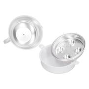 Dioche Egg Cooker 4 Eggs Chicken‑Shaped Heat Resistant Microwave Eggs Boiler For Hom LF