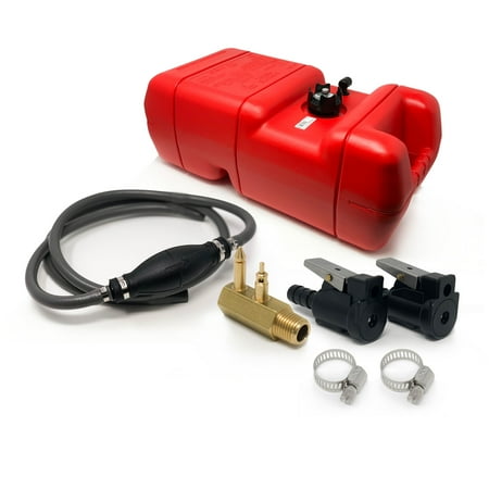 - Five Oceans 6 Gallon Fuel Tank Portable Kit (OMC, Johnson & Evinrude), 3/8