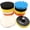 5inch 10Pcs, variant on 10 count 3Inch  Backing Plate Compound Buffing Polishing Sponge Pads Waffle  Buffing Polishing Pads Kit with Woolen  Pad and 3Inch Backing Plate M10 Drill Adapter