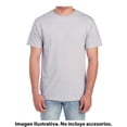 thumbnail image 2 of Playera Fruit Of The Loom para Hombre, Cuello Redondo Gris Talla CH, 2 of 4