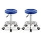 thumbnail image 1 of 2 Sillas de bar taburete redondo ajustable con ruedas ilios innova  Azul, 1 of 9