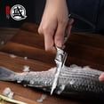 thumbnail image 5 of MITSUMOTO SAKARI Japanese Kitchen Scissors All Purpose, 8.5 inch All Steel Heavy Duty Kitchen Shears, Professional Removable Poultry Shears for Cutting Chicken, Fish and Bones, 5 of 9