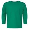 thumbnail image 3 of RABBIT SKINS Toddler 100% Cotton Fine Jersey Long Sleeve Tee, Kelly, 4T, 3 of 6