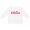 AA-White, variant on Inktastic Ohio in Red Text with Heart Boys or Girls Long Sleeve Toddler T-Shirt