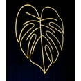 thumbnail image 2 of Glowneon Monsteras Leaf Neon Sign, Plant Flower Shop Store Decor, 2 of 4