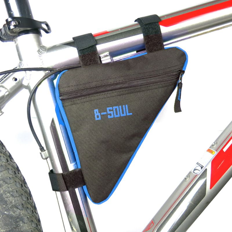 Bicycle Bike Storage Bag Triangle Saddle Frame adjustable Cycling Pouch Decor. 