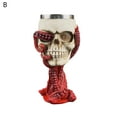 thumbnail image 6 of HomeLife Novelty Beer Mug Skull Shape Realistic Octopus Tentacles Stainless Steel Medieval Halloween Party Wine Cup Whisky Shot Glasses Drinking Cup, 6 of 12