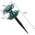 thumbnail image 6 of Garden Hose Guide Spike, 10 Inch Plastic Spike Lawn Stakes - Sturdy Heavy Duty Design, Keeps Yard Hose Out of Flower Beds, for Plant Protection, 6 Pack, 6 of 8