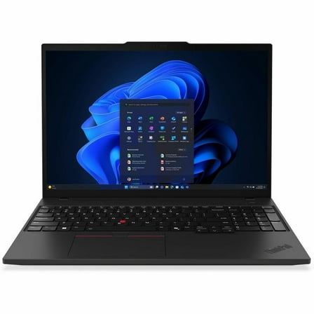 Lenovo ThinkPad T16 Gen 4 21QN - 180-degree hinge design - AMD Ryzen AI 7 PRO - 350 / up to 5 GHz - Win 11 Pro - Radeon 860M - 32 GB RAM - 512 GB SSD TCG Opal Encryption 2, NVMe - 16" IPS touchscreen 1920 x 1200 - Gigabit Ethernet - Wi-Fi 7, Bluetooth - black - kbd: English
