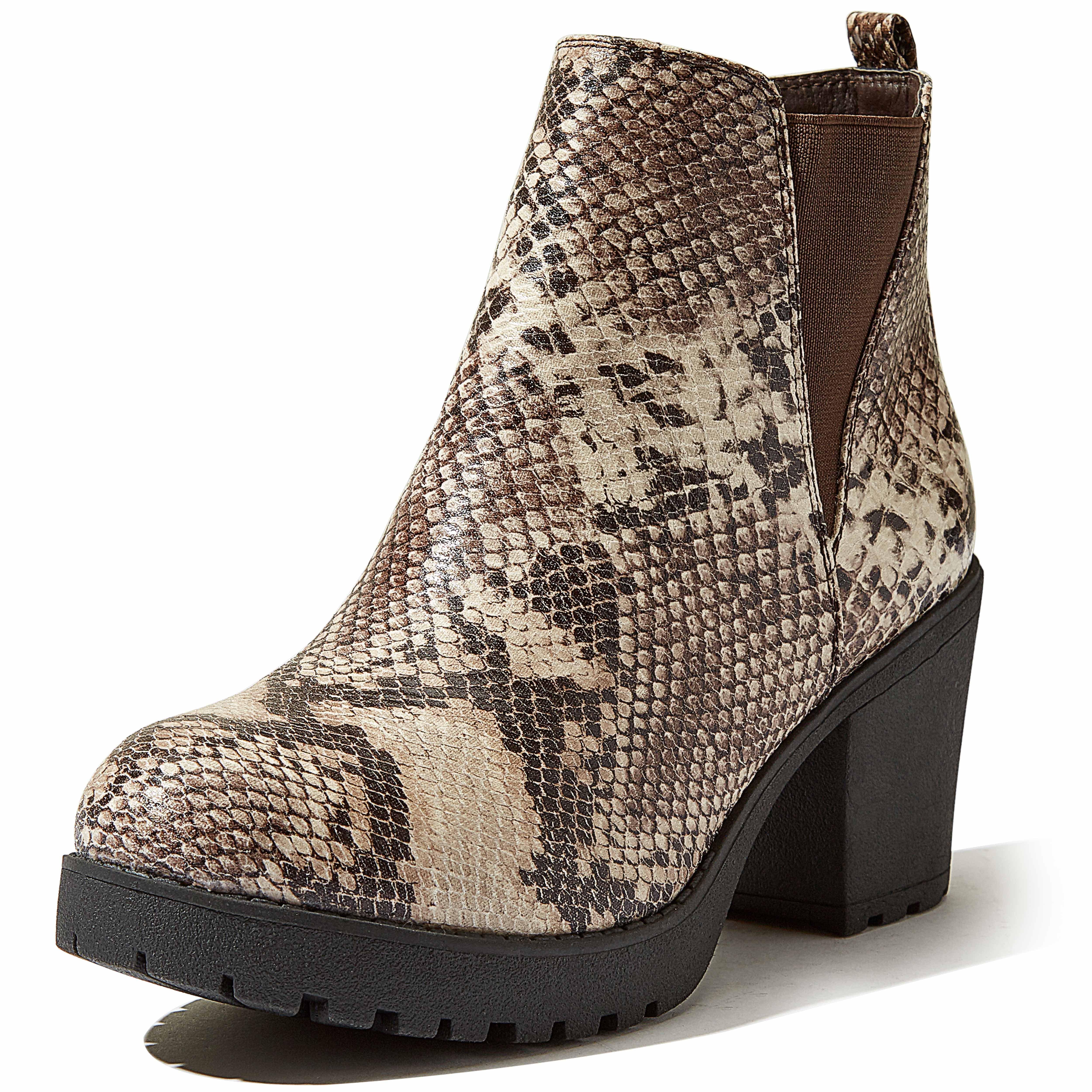 lestife round toe boots
