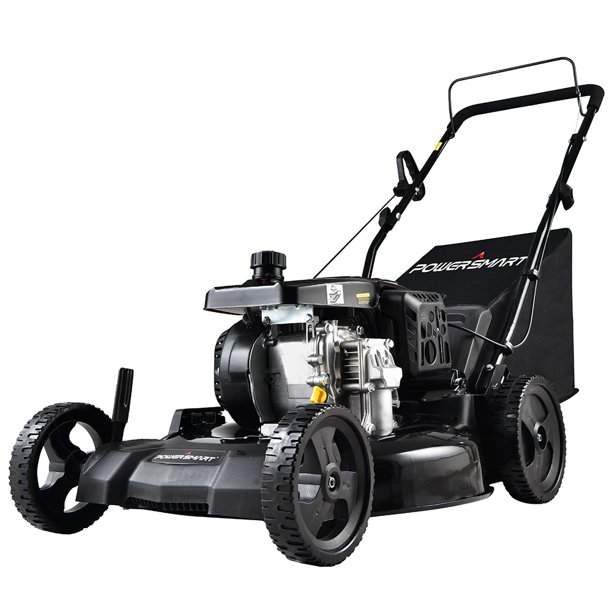 PowerSmart 209CC Engine Gas Powered Lawn Mower, 21 Inch 4Stroke Push