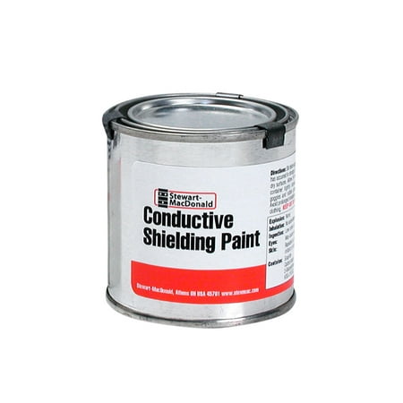 StewMac Conductive Shielding Paint, 1/2 pint