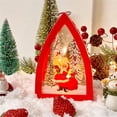 thumbnail image 1 of Oioii Christmas Snowman Lantern - Glittering Christmas Lamp,LED Christmas Night Christmas Decorations Indoor Home Decor, 1 of 8