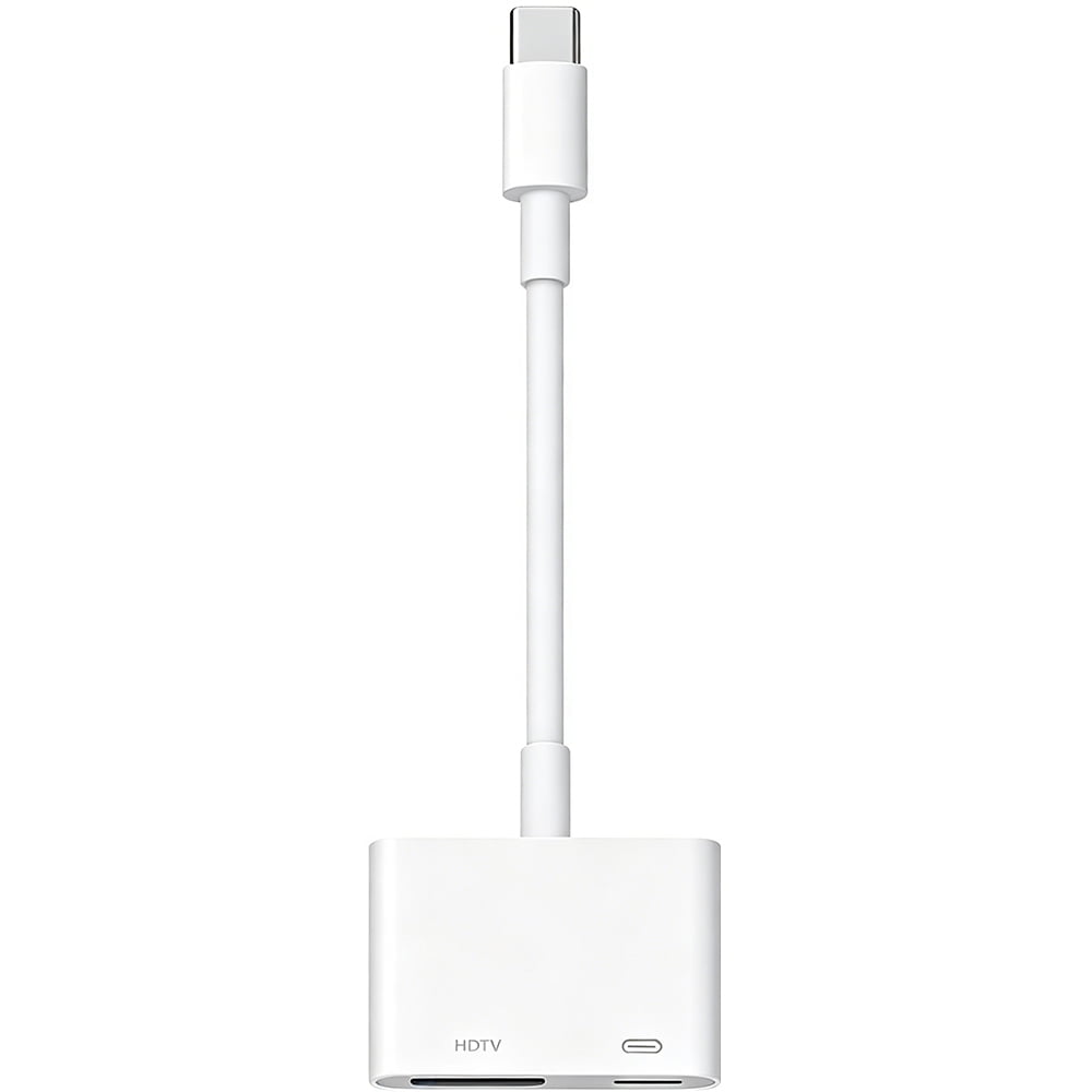 USB C to HDTV Adapter, Type C to 4K HDTV Adapter with 100W PD Multiport Digital AV Converter for MacBook Pro/air, iPad Pro/air, iPhone 15/16/17, Tablets, Switch and More USB-C Devices