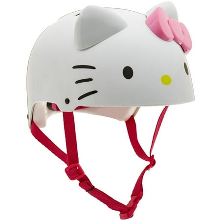 Bell Sanrio Hello Kitty 3D Girl Multisport Helmet, White, Child 5+