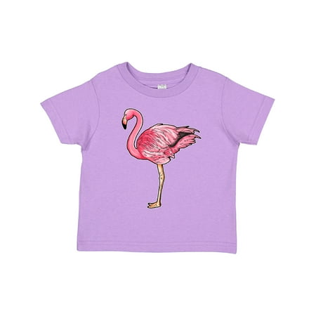 

Inktastic Pink Flamingo Boys or Girls Toddler T-Shirt