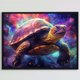 thumbnail image 3 of 5D DIY completo redondo taladro diamante pintura misterio tortuga kit decoración del hogar arte arte, 3 of 9