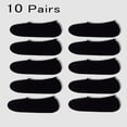 thumbnail image 1 of DEELLEEO 8 Pairs/Pack Kids‘ Summer Breathable Mesh Solid Color Slip-Resistant Low-Cut No-Show Socks  Daily Wear, 1 of 6