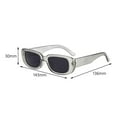 thumbnail image 4 of Gafas de Sol Rectangulares Fernando 2x para Mujer estilo Vintage gruesas, 4 of 8