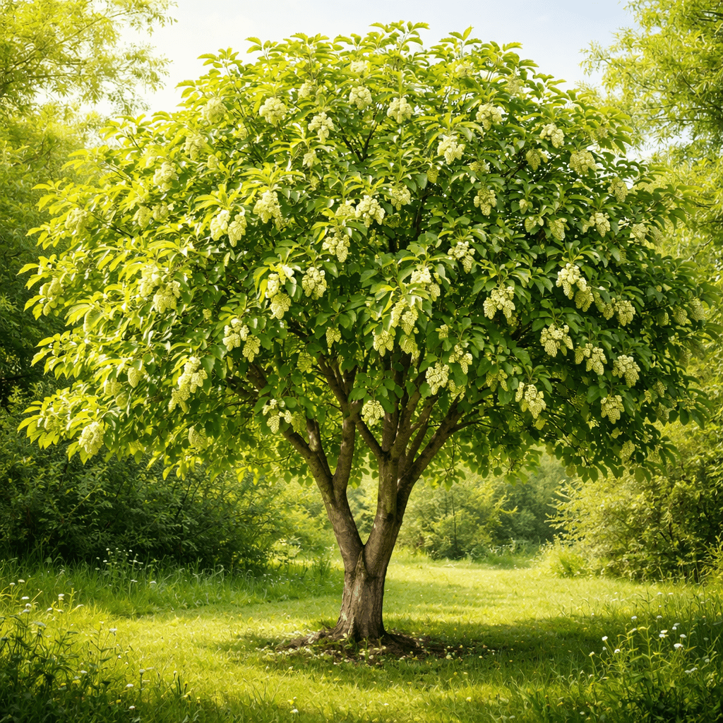 White Mulberry Tree Live Plants (Morus alba) – Sweet Edible Fruit Tree – Fast Growing Hardy Mulberry Sapling - Starter Plant for Outdoor Planting (1 Tree)