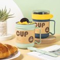 thumbnail image 2 of CSChome Bento Container Food-grade Leakproof Soup Cup Large Capacity Heat-resistant Plastic Milk Cup, 2 of 6