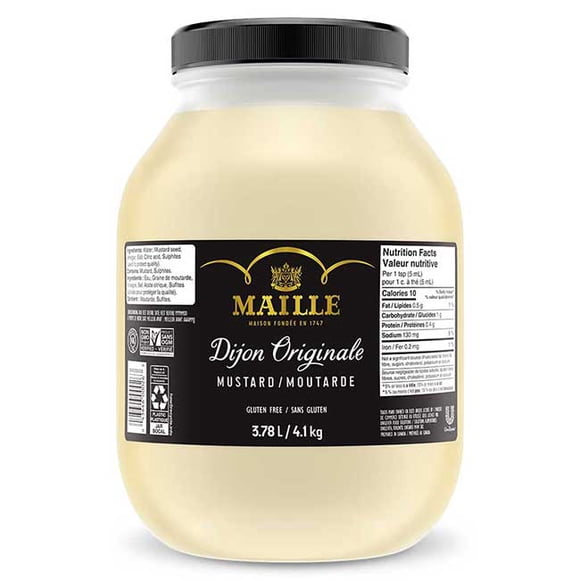 Maille Pot de Moutarde Dijon Originale, 3,78 L