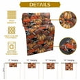 thumbnail image 5 of ERUNPONLY Fall Football Pumpkins Table Runner - 120 Inch Long Thanksgiving Maple Leaf Helmet Autumn Cotton Linen Dress Scarves Farmhouse Table Runner for Kitchen Dining, Coffee Table, 13" x 120", 5 of 8