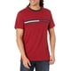 thumbnail image 1 of Camiseta Tommy Hilfiger de manga corta con estampado de rayas exclusivas para hombre, 1 of 3