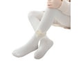 thumbnail image 5 of Dewadbow Toddler Baby Girls Pantyhose Winter Warm Kids Soft Stockings Tights, 5 of 6