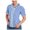 Sky Blue, variant on HNMKIU Women's Style Blouse Elegant Themed Festival Outfit Party Clothing Carnival Top