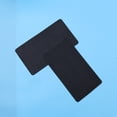 thumbnail image 5 of UKCOCO 2Pcs Black Dashboard Skidproof Pad Car Use Washable Removable Non Magnetic Mat, 5 of 6